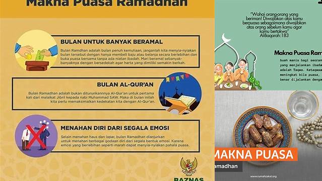 Makna Dari Puasa