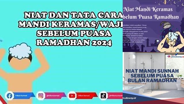 Ketahui 8 Hal Penting tentang mandi sebelum ramadhan jelang idul fitri sucikan diri