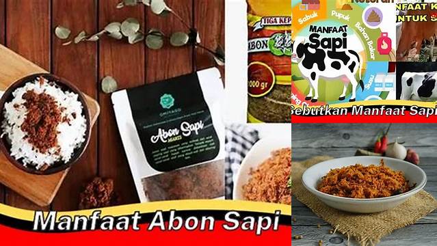 Temukan Manfaat Abon Sapi yang Jarang Diketahui