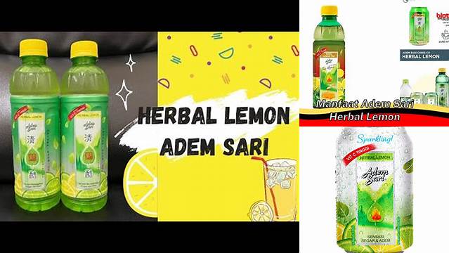 Temukan Manfaat Adem Sari Herbal Lemon yang Jarang Diketahui