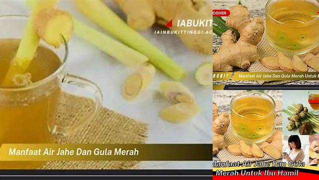 Temukan 10 Manfaat Air Jahe dan Gula Merah yang Jarang Diketahui