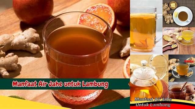 Temukan Manfaat Air Jahe untuk Lambung yang Jarang Diketahui