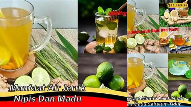 10 Manfaat manfaat air jeruk nipis dan madu, Rahasia Sehat Alami