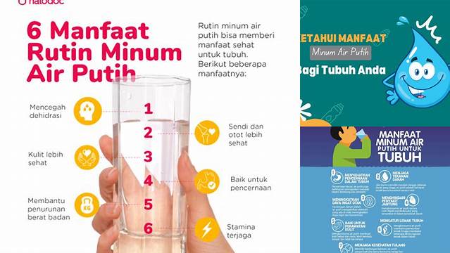 Manfaat Penting Air Putih untuk Tubuh, Jarang Diketahui