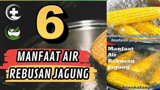 Temukan Manfaat Air Rebusan Jagung yang Jarang Diketahui