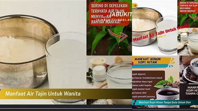 Temukan Manfaat Air Tajin untuk Wanita yang Jarang Diketahui