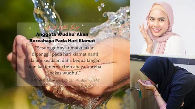 Temukan 7 Manfaat Air Wudhu untuk Wajah yang Jarang Diketahui