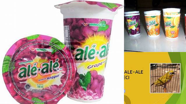 Temukan 9 Manfaat Ale Ale yang Jarang Diketahui, Wajib Tahu!