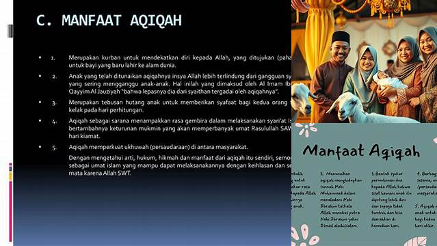Ungkap Manfaat Aqiqah di Akhirat yang Jarang Diketahui