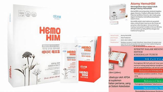 Temukan Manfaat Atomy HemoHim yang Jarang Diketahui, Anda Perlu Tahu!