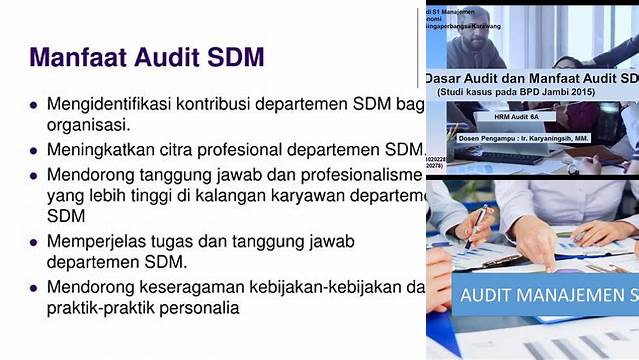 Temukan 7 Manfaat Audit SDM yang Jarang Diketahui