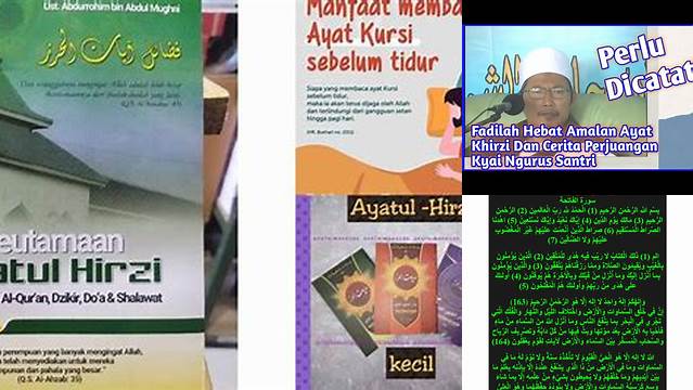 Temukan Manfaat Ayat Khirzi yang Jarang Diketahui