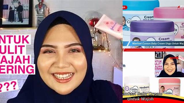 Temukan Manfaat Baby Cream untuk Wajah yang Jarang Diketahui