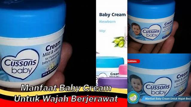 Manfaat Baby Cream untuk Wajah Berjerawat yang Jarang Diketahui