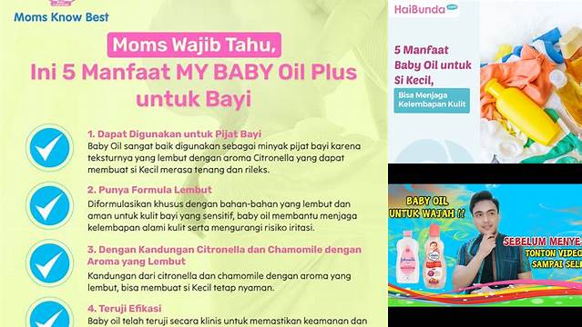 Temukan Khasiat Baby Oil untuk Mr P yang Jarang Diketahui