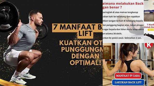 Temukan Manfaat Back Lift yang Perlu Anda Ketahui!