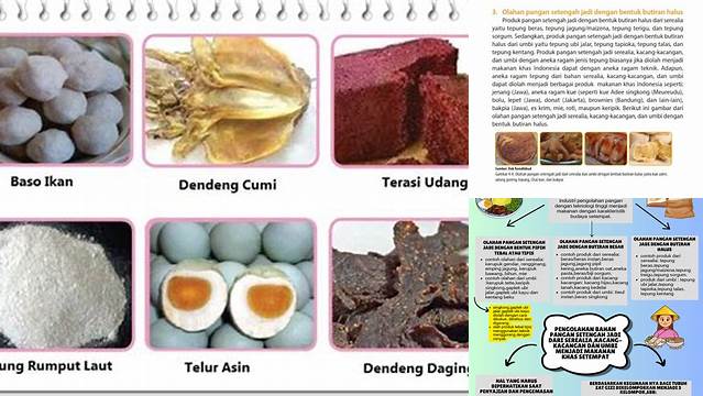 Temukan 8 Manfaat Bahan Pangan Setengah Jadi yang Jarang Diketahui