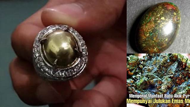 Temukan 9 Manfaat Batu Badar Emas yang Jarang Diketahui