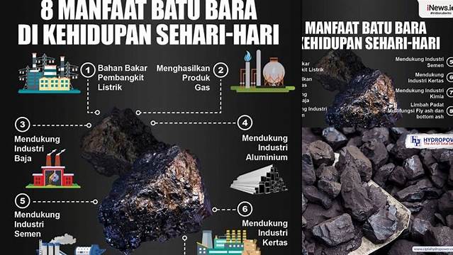 Temukan 7 Manfaat Batu Bara yang Jarang Diketahui