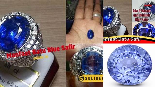 Temukan Manfaat Batu Safir yang Jarang Diketahui dan Menakjubkan