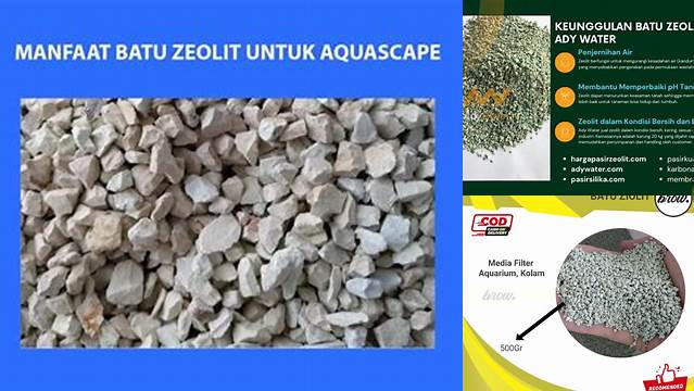 Temukan Manfaat Batu Zeolit untuk Filter Air yang Jarang Diketahui