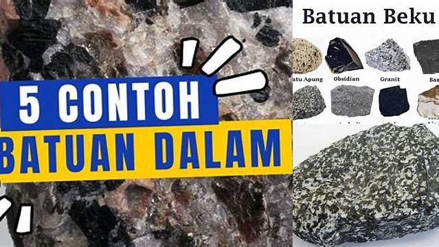 Temukan Manfaat Batuan Beku Dalam yang Jarang Diketahui