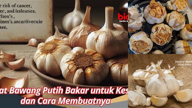 Manfaat Bawang Putih Bakar untuk Kesehatan yang Jarang Diketahui