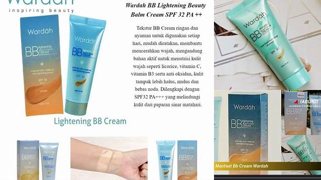 Temukan 7 Manfaat BB Cream Wardah yang Jarang Diketahui