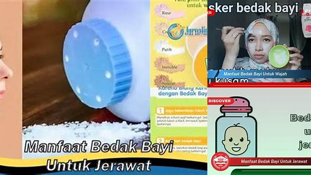 Temukan Manfaat Bedak Bayi untuk Jerawat yang Jarang Diketahui