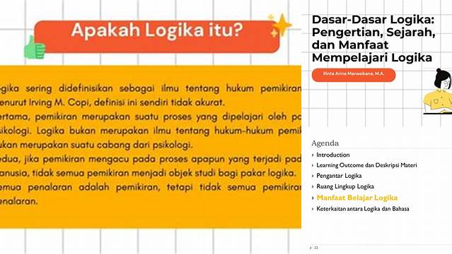 Temukan Manfaat Dahsyat Belajar Logika yang Jarang Diketahui