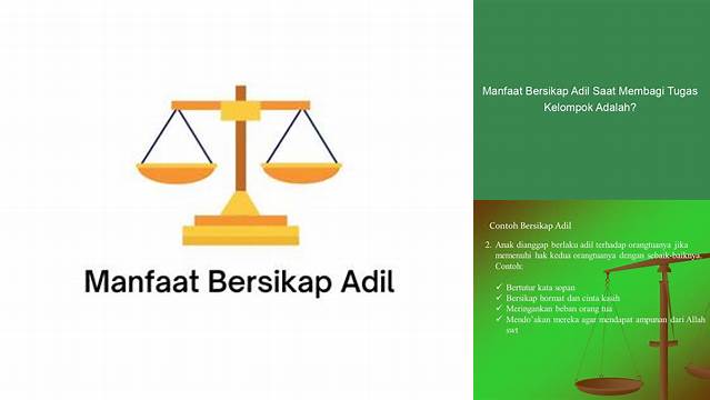 Temukan Manfaat Bersikap Adil yang Jarang Diketahui