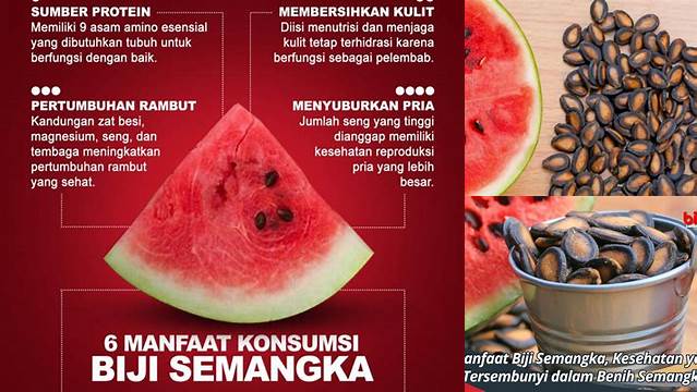 Temukan Manfaat Biji Semangka yang Jarang Diketahui