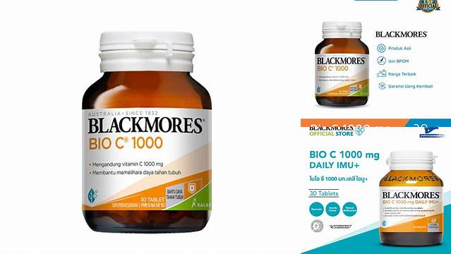 10 Manfaat Blackmores Bio C 1000 yang Jarang Diketahui