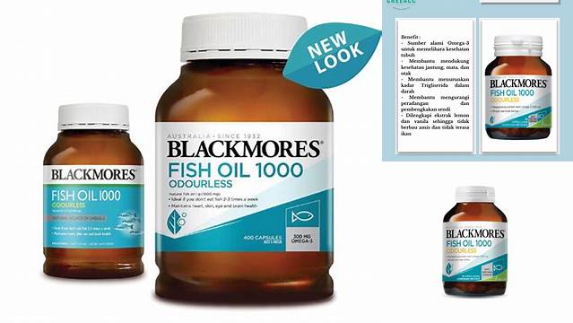 Manfaat Blackmores Fish Oil yang Jarang Diketahui