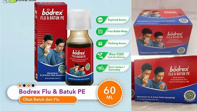 Temukan Manfaat Bodrex Flu dan Batuk yang Jarang Diketahui