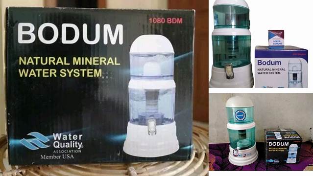 Manfaat Bodum Natural Mineral Water System yang Perlu Diketahui!