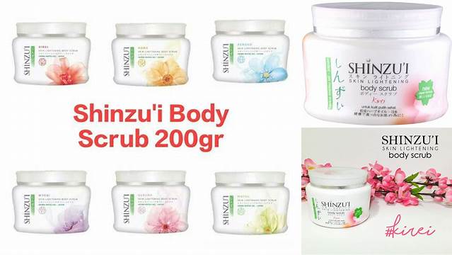 Temukan 7 Manfaat Body Scrub Shinzui yang Jarang Diketahui, Wajib Dicoba!