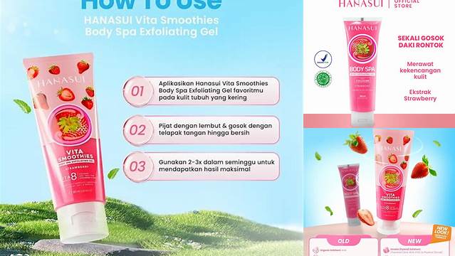 Ungkap Manfaat Body Spa Hanasui Strawberry yang Jarang Diketahui