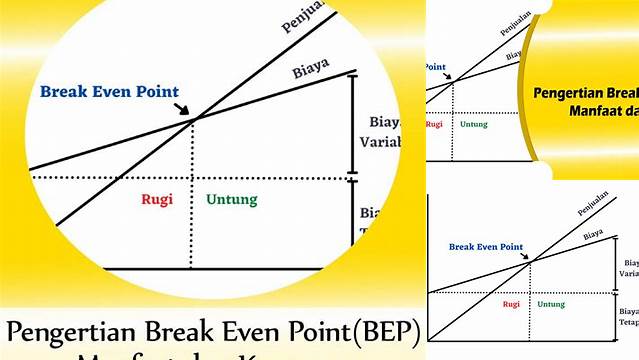 Manfaat Break Even Point yang Harus Anda Ketahui