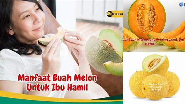 Temukan 10 Khasiat Buah Melon untuk Ibu Hamil yang Jarang Diketahui