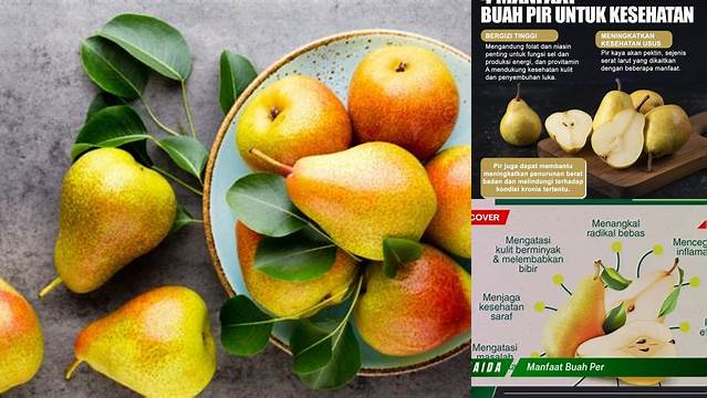 Temukan Manfaat Buah Pir untuk Darah Tinggi yang Jarang Diketahui