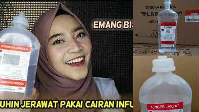 Temukan Manfaat Cairan Infus untuk Luka Anda yang Jarang Diketahui