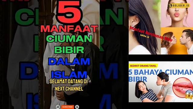 Temukan Manfaat Ciuman Bibir dalam Islam yang Jarang Diketahui