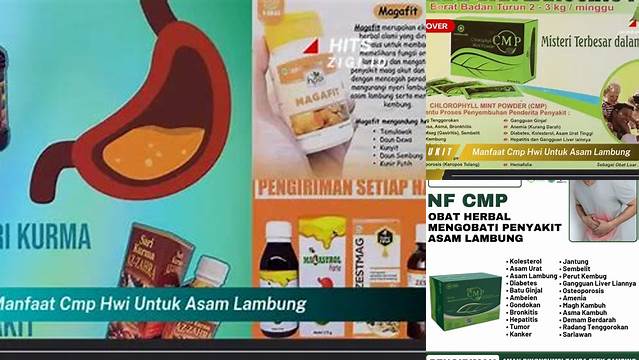 Temukan Manfaat Tak Terduga CMP HWI untuk Asam Lambung yang Jarang Diketahui