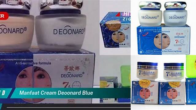 Temukan 10 Manfaat Cream Deoonard Blue yang Perlu Anda Ketahui