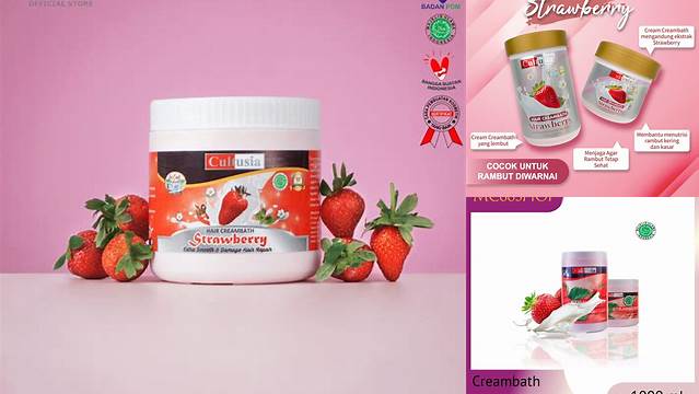 Temukan 7 Manfaat Creambath Strawberry yang Jarang Diketahui