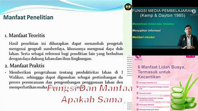 Temukan Manfaat Tersembunyi "Manfaat dan Fungsi" yang Jarang Diketahui