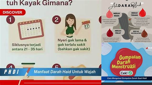 Temukan 5 Manfaat Darah Haid yang Jarang Diketahui