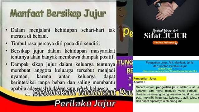 Manfaat Jujur yang Jarang Diketahui, Wajib Kamu Ketahui!