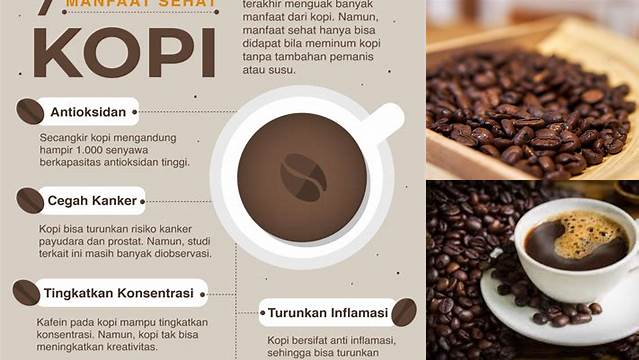 Temukan 8 Manfaat Kopi yang Tak Terduga